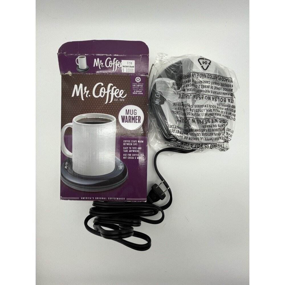 Mr. Coffee Electric Mug Warmer Hot Plate, New in Box